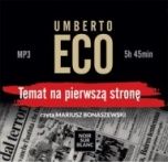 Umberto Eco-Temat na pierwszą stronę