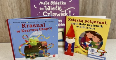 Wyprawki czytelnicze dla przedszkolaków do odbioru w naszej bibliotece
