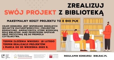 [PL]Zrealizuj swój projekt z biblioteką! Konkurs na inicjatywy