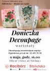 [PL]Warsztaty: doniczka decoupage