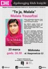 Dyskusyjny Klub Książki „To ja, Malala”