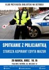 Spotkanie z policjantką w bibliotece na Ostrogu
