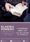 Klasyka wraca do łask?–ciekawa dyskusja w Klubie Przyjaciół Biblioteki na Ostrogu