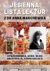 Jesienna lista lektur  z dr Anną Marchewką