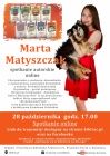 Spotkanie autorskie online z Martą Matyszczak