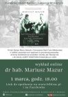 [PL]Narodowy Dzień Pamięci Żołnierzy Wyklętych - wykład online dr hab. Mariusza Mazura