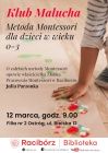 Klub Malucha: metoda Montessori dla dzieci 0-3