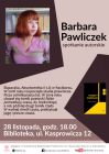 [PL]Barbara Pawliczek - spotkanie autorskie 