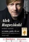 Alek Rogoziński-spotkanie autorskie
